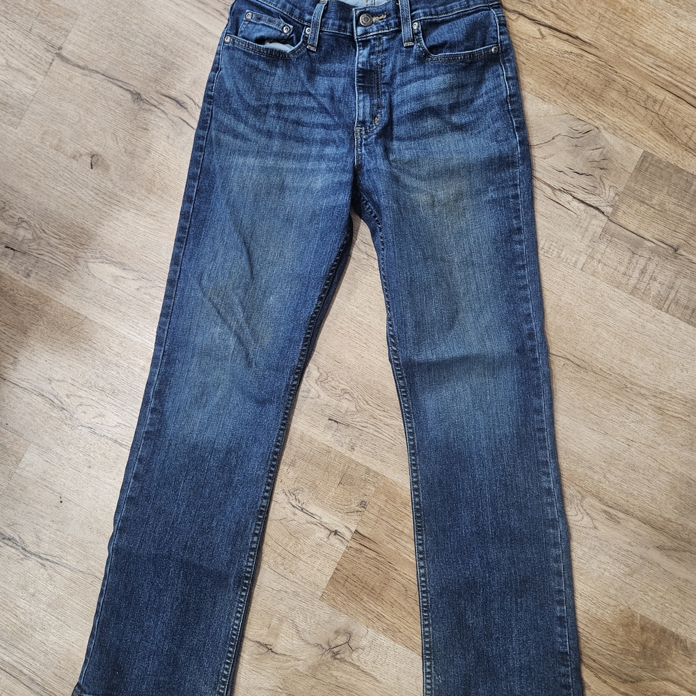 George Men's Dark Blue Straight Jeans